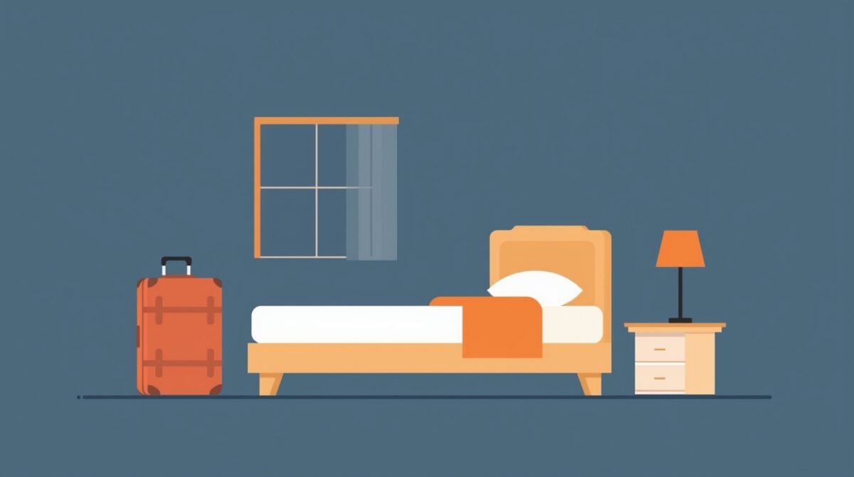 angielskie słówka hotel – pokój hotelowy