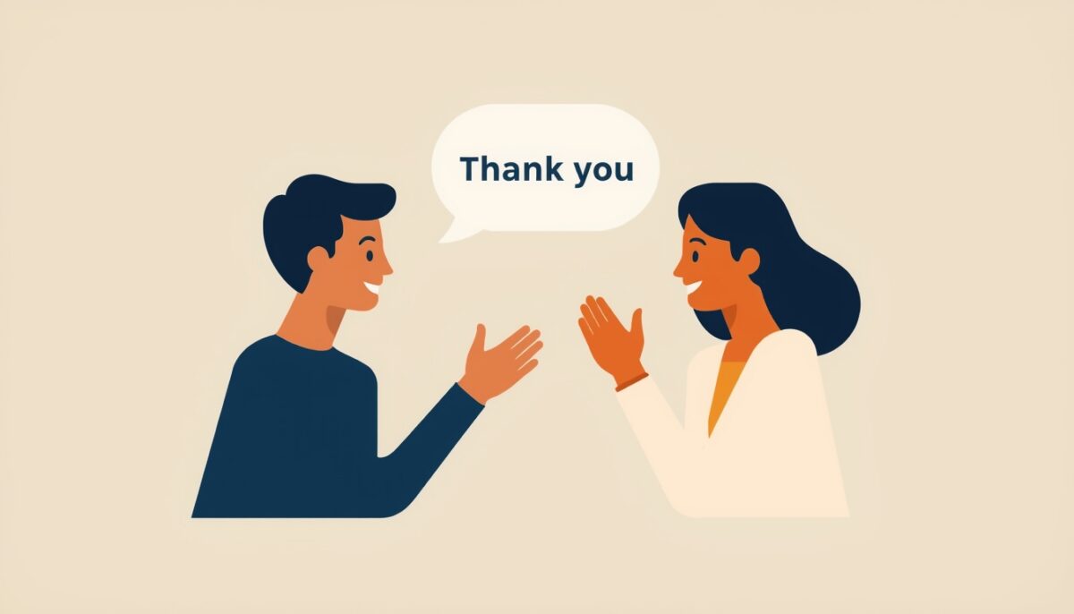 dziękuję po angielsku thank you powitanie