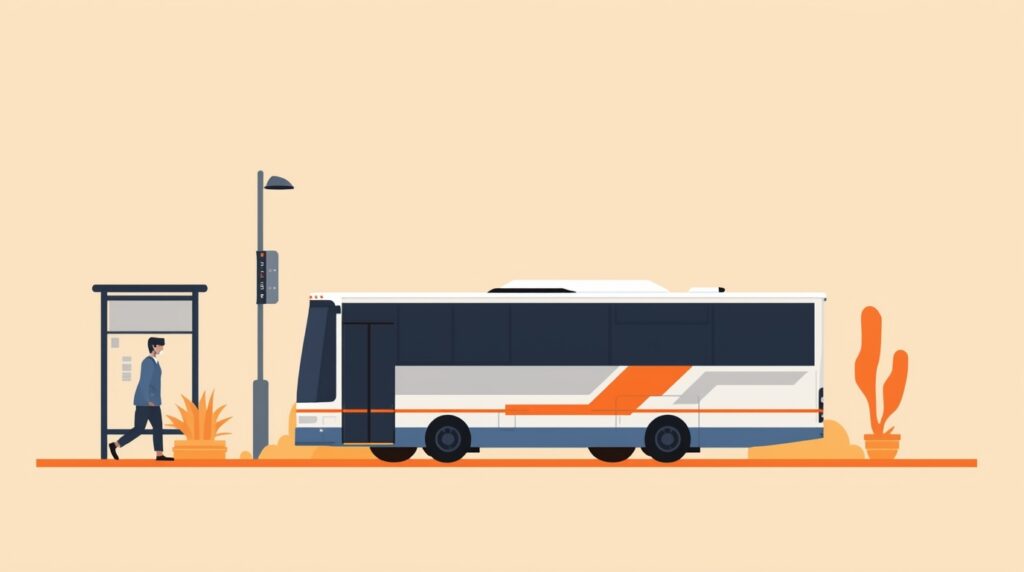 słówka angielskie transport – przystanek autokarowy