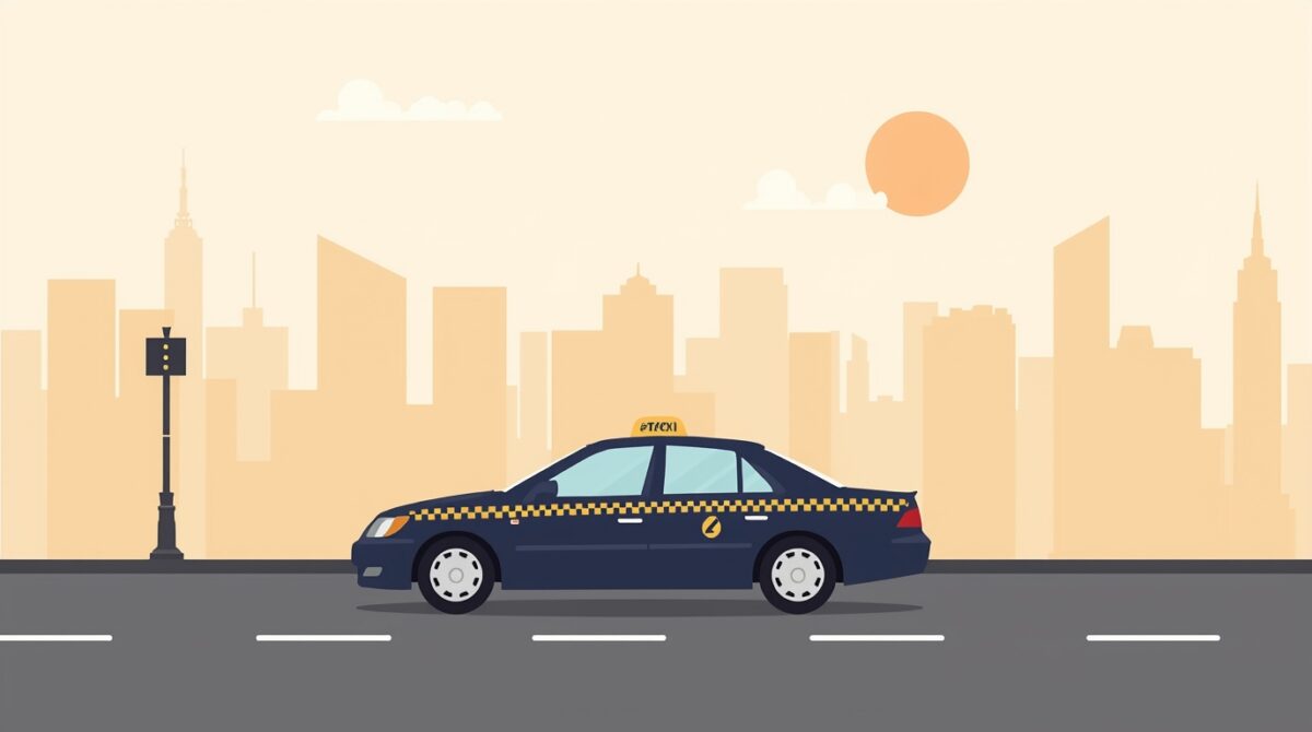 angielskie słówka transport – taksówka i samochód